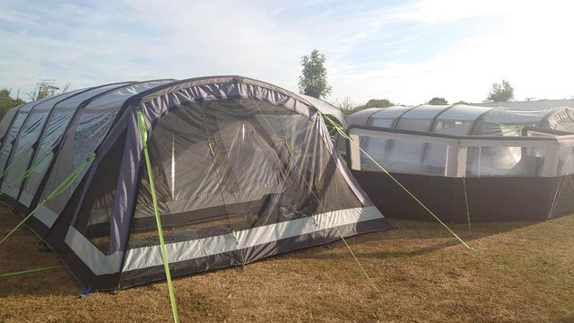 Image 1 of Kampa croyd 6 poly cotton air tent