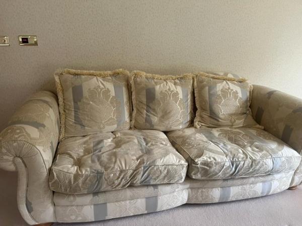 Image 1 of Hand made TaylorCleopatra grand sofa Peter guild upholstery