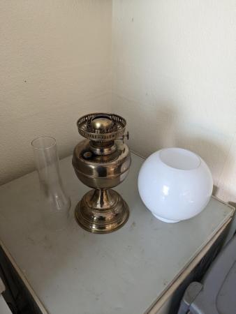 Image 1 of Vintage brass lamp Parafin fuelled.