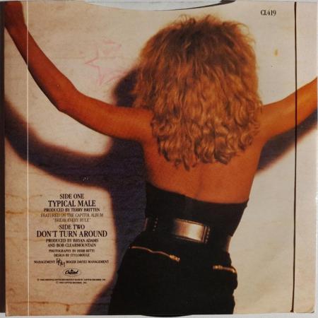 Image 3 of Tina Turner ‘Typical Male’ 1986 UK 7" vinyl single. NM/EX+