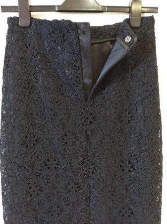 Image 12 of New Marks and Spencer Black Smart Formal Skirt Size 8