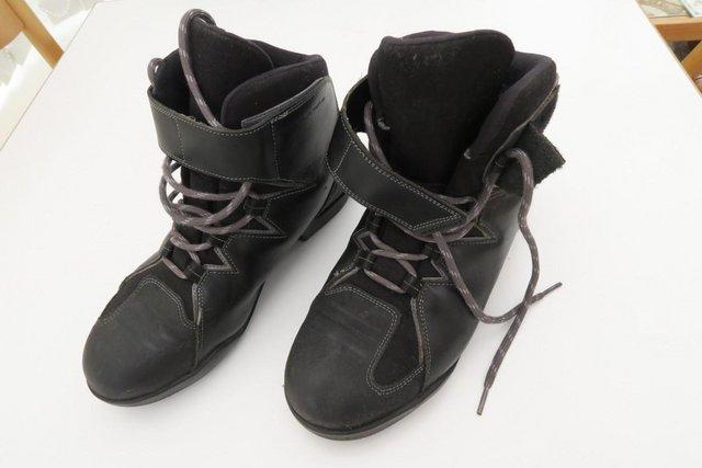 Image 1 of Hein Gericke Leather & Gortex Ankle Motorcycle Boots