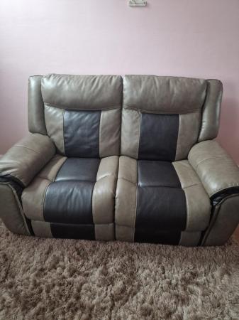 Image 2 of 2x Reclining Sofa's (3 seater & 2 seater)