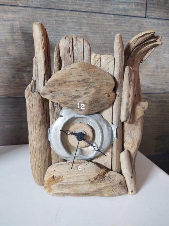 Image 3 of A small Cornish Driftwood Clock