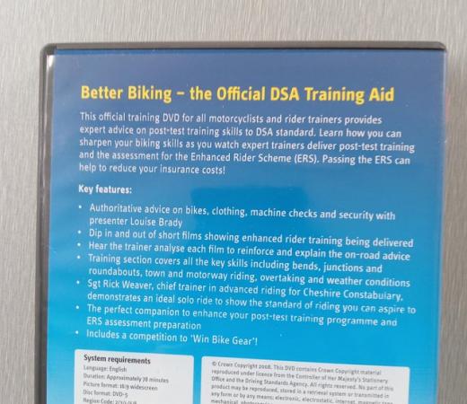 Image 4 of A DSA Better Biking Training Aid DVD (2008)