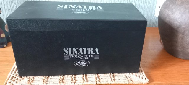 Preview of the first image of Boxed set of 21 Frank Sinatra cd's.