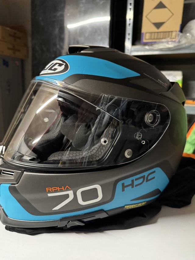 Preview of the first image of Motorbike helmet HJC helmet.