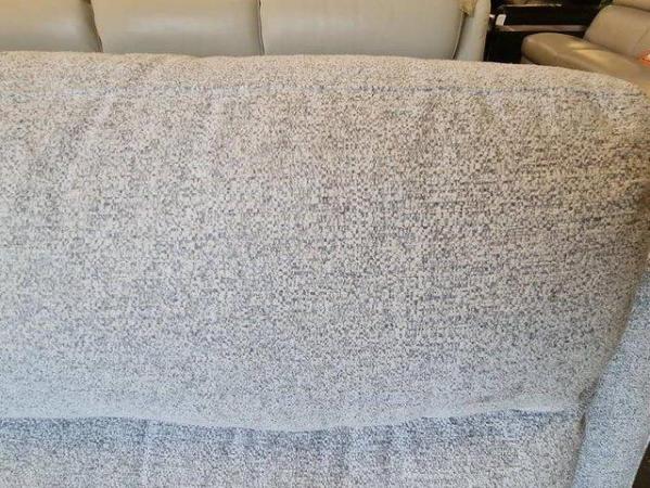 Image 3 of Starlight Express grey fabric electric recliner sofa