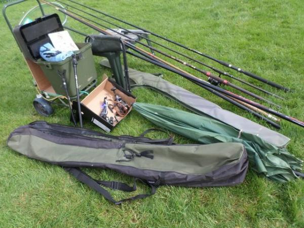 Image 2 of fishing tackle rods/reels/etc