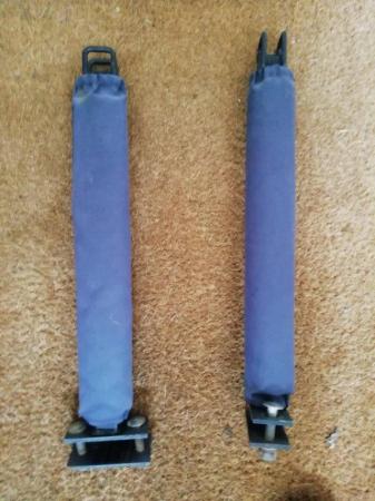 Image 1 of Two roof rack vertical supports for kayak / canoes