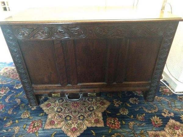 Image 3 of Edwardian period blanket chest