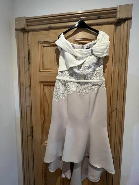 Preview of the first image of Veni Infantino Mother of the Bride Dress Size 14..