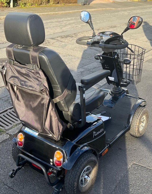 Preview of the first image of RASCAL PIONEER 8MPH DISABILITY SCOOTER.