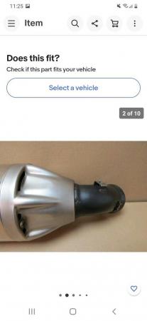 Image 1 of Bmw k1200s/k1300s 2007 exhaust silencer