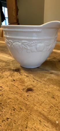 Image 2 of Pitcher/jug/ large white ceramic