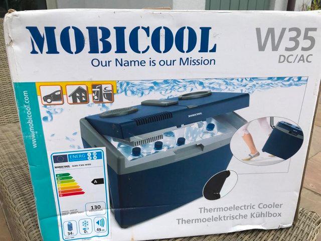 Preview of the first image of Mobicool electric camping coolbox.