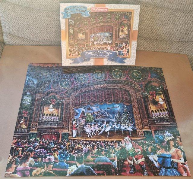 Preview of the first image of 1000 piece LTD EDITION Jigsaw called A FESTIVE SPECTACULAR ..