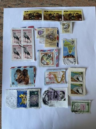 Image 1 of Used African Postage Stamps
