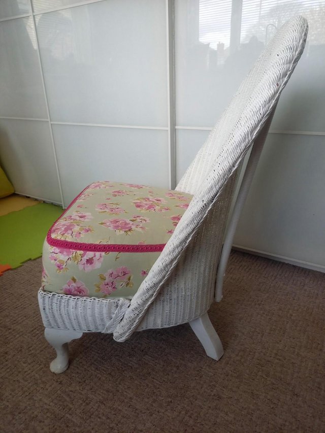 Preview of the first image of pretty old fashioned  chair.