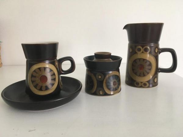 Image 2 of Denby ArabequeVintage 1970sCoffee mugs