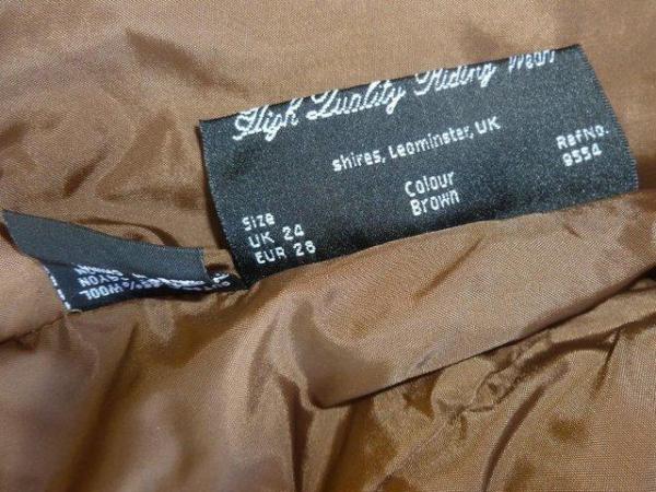 Image 2 of New Shires  24" brown herringbone jacket