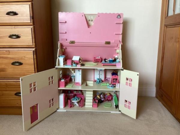 Image 2 of Rosebud Dolls House with furniture and accessories