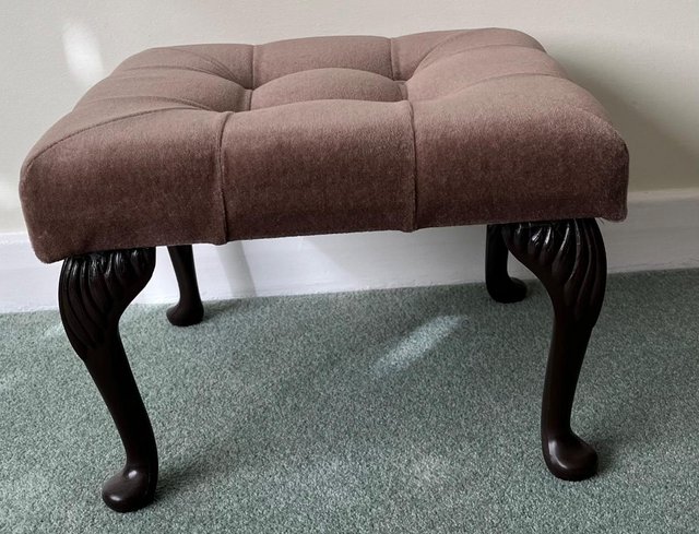 Preview of the first image of Footstool good condition £10 cash only buyer collects.