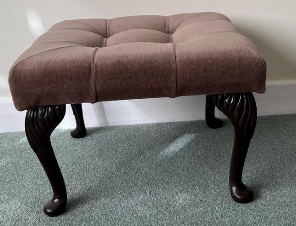 Image 1 of Footstool good condition £10 cash only buyer collects