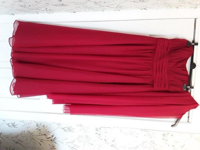 Preview of the first image of Red beautiful Alexia Bridesmaid Dress.