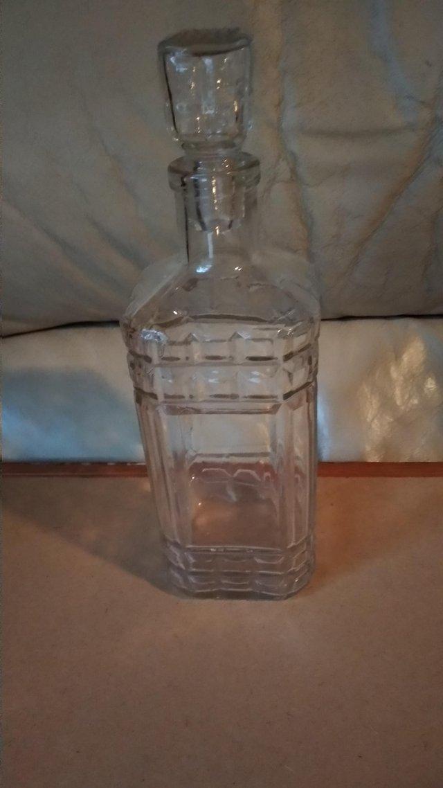 Preview of the first image of GLASS SPIRITS DECANTER / TANTALUS..from.