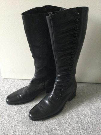 Image 1 of Beautiful Caprice Women’s Black Knee High Boots worn 1x