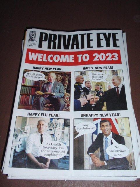 Preview of the first image of Complete Collection of 2023 Private eye Magazines.