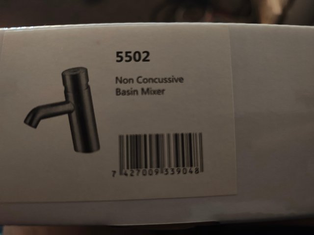 Non Concussive Push Down Self Closing Round Chrome Basin Mon