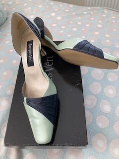 Image 1 of Jacques Vert, still with original box. Leather Court Shoe