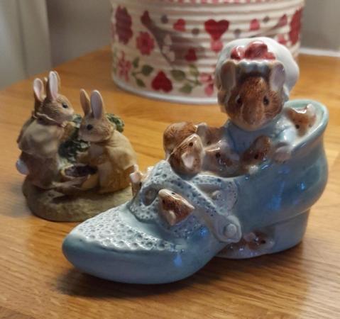 Image 1 of BEATRIX POTTER X 2 COLLECTIBLES