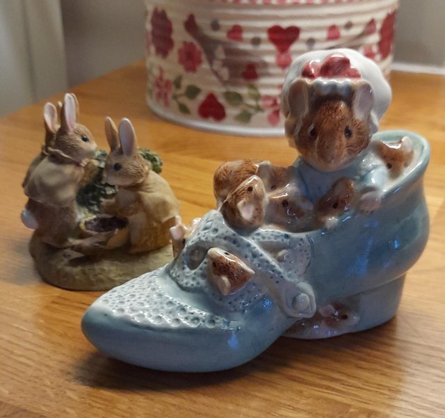 Preview of the first image of BEATRIX POTTER X 2 COLLECTIBLES.
