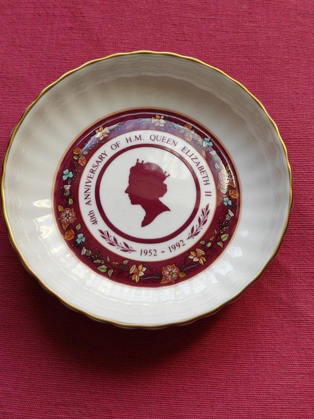 Preview of the first image of Royal Vintage Coalport Pin Dish,.