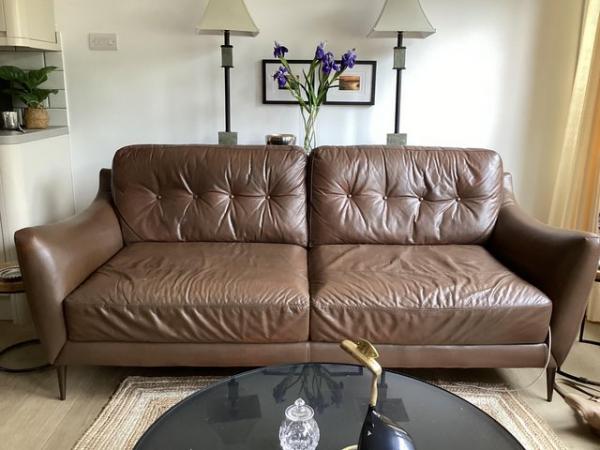 Image 3 of Sofology all leather sofa