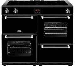 Preview of the first image of BELLING FARMHOUSE 100CM INDUCTION BLACK RANGE COOKER-SUPERB-.