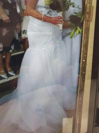 Image 2 of White strapless wedding dress