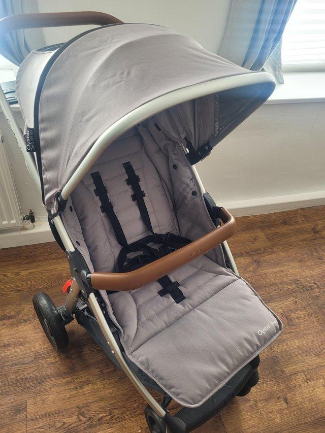 Preview of the first image of Babystyle Oyster Zero Buggy, Stroller, Pram Mid Grey.