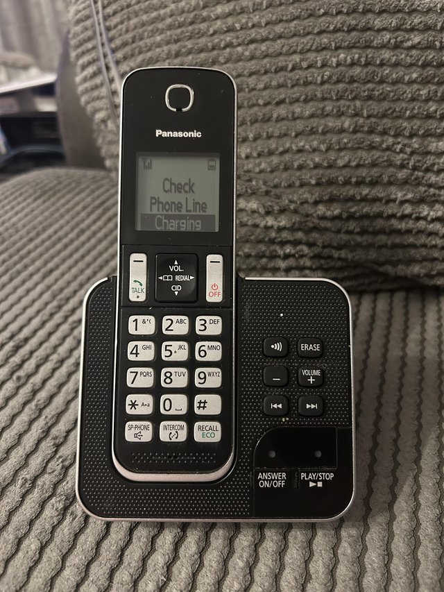 Preview of the first image of Panasonic answerphone very good condition never really used.