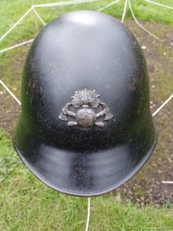 Image 1 of Vintage Swiss Fire Brigade Helmet