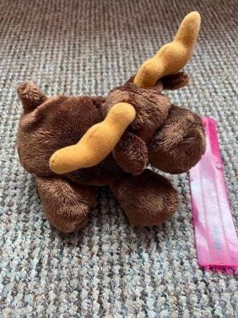 Image 3 of Cute and super soft Moose Cuddly toy