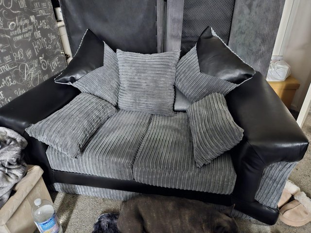 Preview of the first image of Grey cord 2 seater and 3 seater.