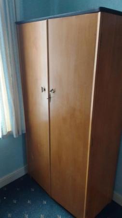 Image 3 of Single Wardrobe - two door, hanging rail