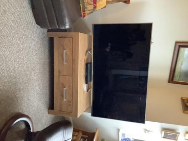 Image 1 of Lovely neat tv. Stand vgc low price really excellent price