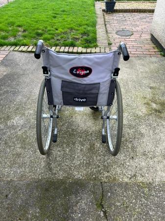 Image 3 of Lightweight folding wheelchair