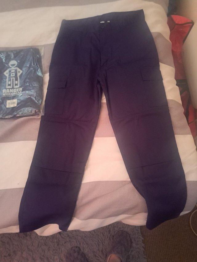 Preview of the first image of Workwere  mens combat trousers.