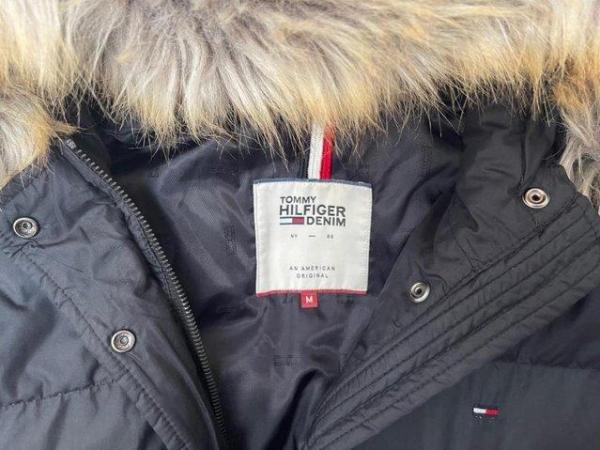 Image 4 of Tommy Hilfiger Durable Polyester Down Coat Size M